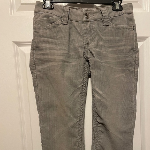 Union Bay Junior’s Size 5 Corduroy Pants Grey - Picture 5 of 6